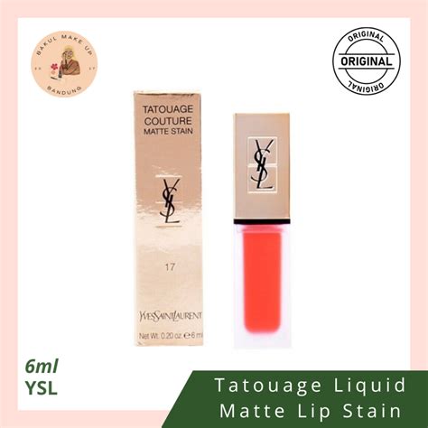 lipstik ysl tatouage|yves saint laurent lip stain.